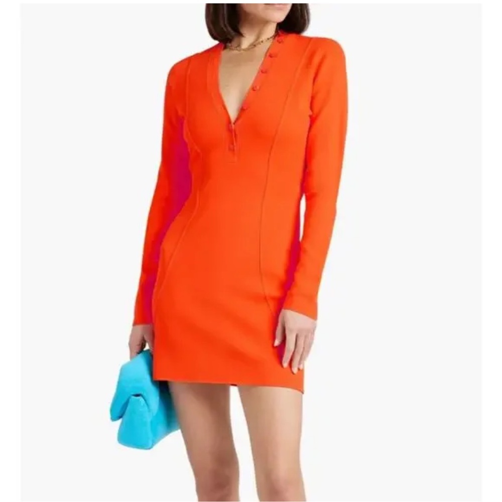 Frame x Julia Sarr Jamois Dress Cutout Knit